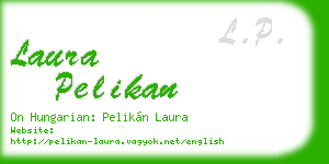 laura pelikan business card